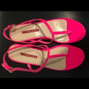 Prada Hot pink Sandal